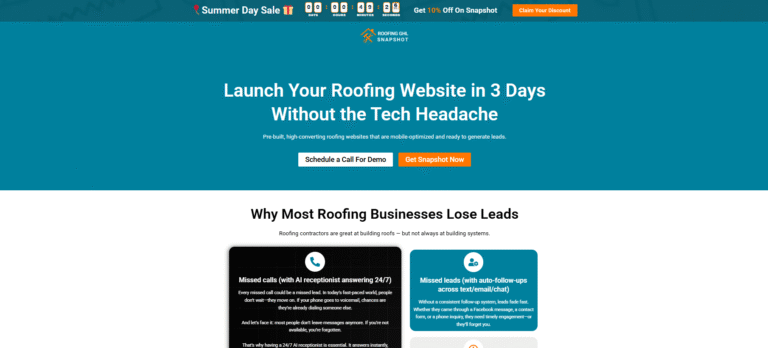 Explore the best roofing snapshot tools for 2025 to help you attract more leads and grow your roofing business.