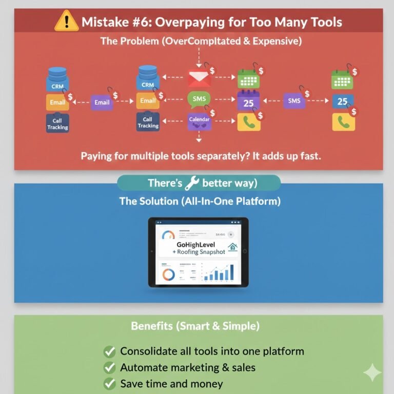 6 CRM Mistakes Roofing Contractors Must Avoid